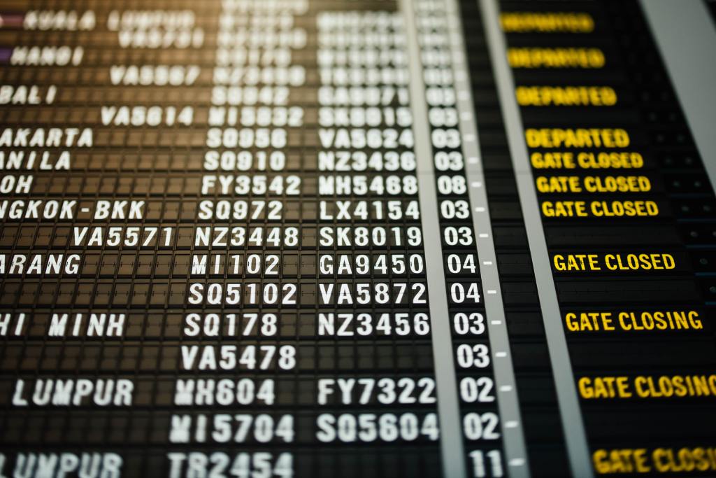 Final Call for Passengers Traveling to Barcelona